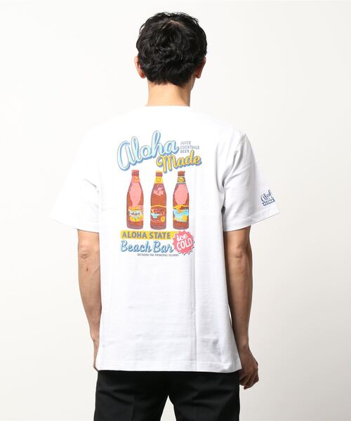 Request（リクエスト）の「【REQUEST】 ALOHA MADE 空紡糸天竺 Tシャツ（Tシャツ/カットソー・メンズ・チャコールグレー/ホワイト系1・2/3）」の4枚目の写真