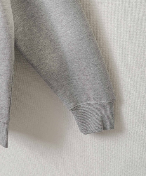 FILA（フィラ）の「【FILA】 裏毛フルジップパーカー（パーカー・レディース・ホワイト/杢グレー/グレイッシュベージュ/ブラック/ネイビー・MEDIUM/X-LARGE/LARGE）」の22枚目の写真