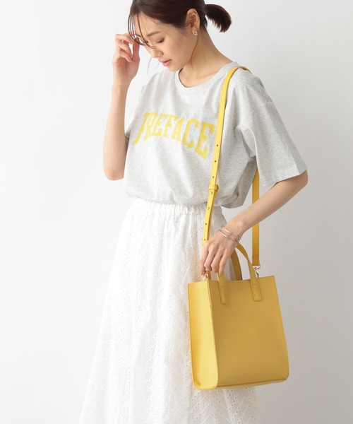 GLOBAL WORK(グローバルワーク)の「ダブルベルト2WAYBAG/262829(ショルダーバッグ・レディース・ブラック/オフホワイト/ミント/ライトイエロー/グリーン/ピンク/レッド系その他6・FREE)」の6枚目の写真