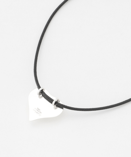 SLOBE IENA SELECT(スローブイエナセレクト)の「《追加》【BASENOTES/ベースノート】SLOBE別注ハートネックレス◆(ネックレス・レディース・シルバー・FREE)」の15枚目の写真