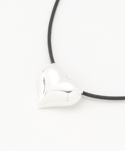 SLOBE IENA SELECT(スローブイエナセレクト)の「《追加》【BASENOTES/ベースノート】SLOBE別注ハートネックレス◆(ネックレス・レディース・シルバー・FREE)」の14枚目の写真