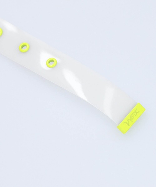 X-girl(エックスガール)の「COLOR EYELET CLEAR BELT(ベルト・レディース・ブラック/クリア・ONE SIZE)」の8枚目の写真