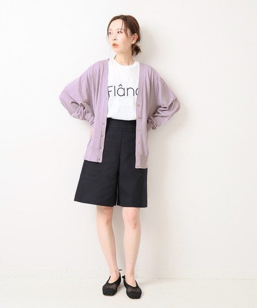 新品 IENA コットン麻 Vネックカーディガン/ノースリーブプルオーバー IENA - Iena コットン麻ノースリーブプルオーバー、コットン麻 V