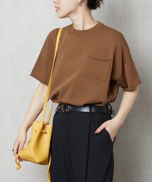 FREAK'S STORE | ▽【WEB限定】サマーニットTシャツ(Tシャツ/カットソー)