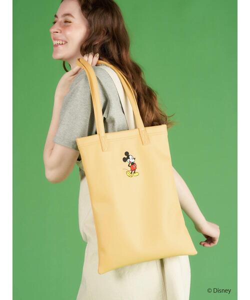 Disney（ディズニー）の「フェイクレザートートバッグ/Disney（トート