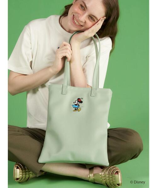 Disney（ディズニー）の「フェイクレザートートバッグ/Disney（トート