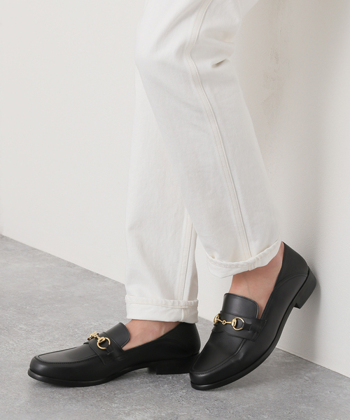 HIROSHI TSUBOUCHI(ヒロシツボウチ)の「【HIROSHI TSUBOUCHI / ヒロシツボウチ】別注 クロッグビットローファー(ローファー・メンズ・ブラック・100/9/XX-SMALL/7)」の21枚目の写真