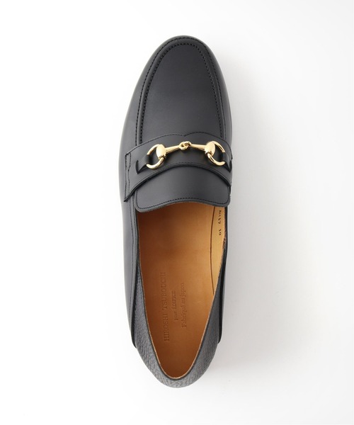 HIROSHI TSUBOUCHI(ヒロシツボウチ)の「【HIROSHI TSUBOUCHI / ヒロシツボウチ】別注 クロッグビットローファー(ローファー・メンズ・ブラック・100/9/XX-SMALL/7)」の6枚目の写真