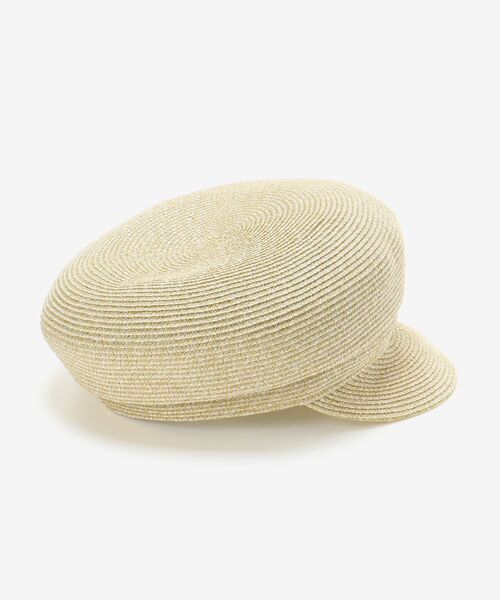 MAJESTIC LEGON（マジェスティックレゴン）の「ペーパーキャスケット（キャスケット・レディース・ブラック/アイボリー・FREE）」の10枚目の写真