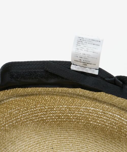 MAJESTIC LEGON（マジェスティックレゴン）の「ペーパーキャスケット（キャスケット・レディース・ブラック/アイボリー・FREE）」の5枚目の写真