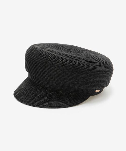 MAJESTIC LEGON（マジェスティックレゴン）の「ペーパーキャスケット（キャスケット・レディース・ブラック/アイボリー・FREE）」の7枚目の写真