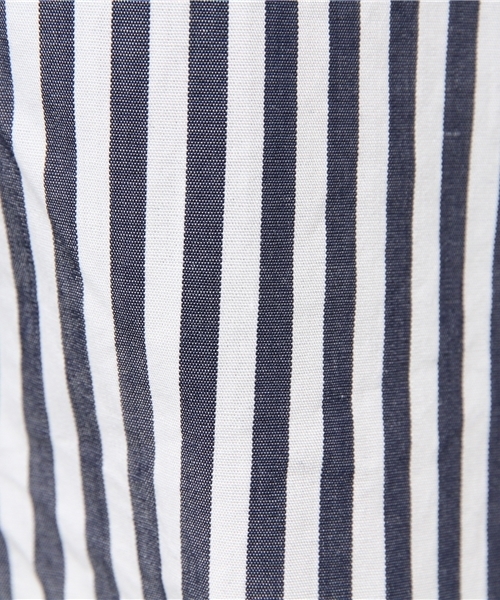OUTLET（アウトレット）の「【CIAOPANIC TYPY】バックプリーツシャツ（シャツ/ブラウス・レディース・ネイビー/ホワイト・SMALL/MEDIUM）」の9枚目の写真