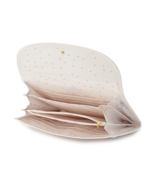 gelato pique(ジェラートピケ)の「【ONLINE限定】ぬいぐるみ柄母子手帳ケースM(母子手帳ケース・レディース・オフホワイト/ピンク・FREE)」の4枚目の写真