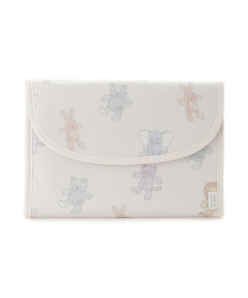 gelato pique(ジェラートピケ)の「【ONLINE限定】ぬいぐるみ柄母子手帳ケースM(母子手帳ケース・レディース・オフホワイト/ピンク・FREE)」の9枚目の写真