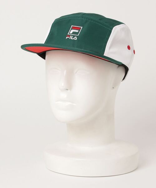 FILA（フィラ）の「FILA/フィラ キャップ FLH PE TWILL JET CAP 125113751（キャップ・メンズ・グリーン/パープル・FREE）」の4枚目の写真