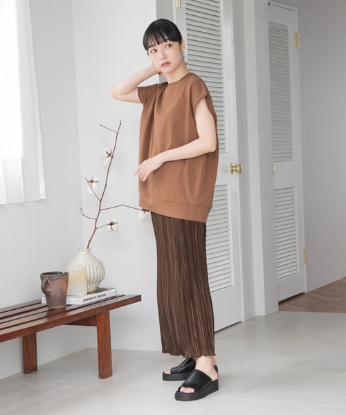 LOWRYS FARM（ローリーズファーム）の「カンドウフィットサンダル　260870（サンダル・レディース・ブラック/ブラウン/アイボリー/ブルー/オレンジ・MEDIUM/LARGE）」の19枚目の写真