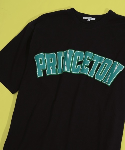 improves(インプローブス)の「発泡カレッジロゴ プリント オーバーサイズ Tシャツ(Tシャツ/カットソー・メンズ・イエロー/アッシュ/ブラック/オフホワイト・LARGE/MEDIUM)」の3枚目の写真