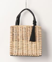 Q | トート型カゴバッグ(かごバッグ)