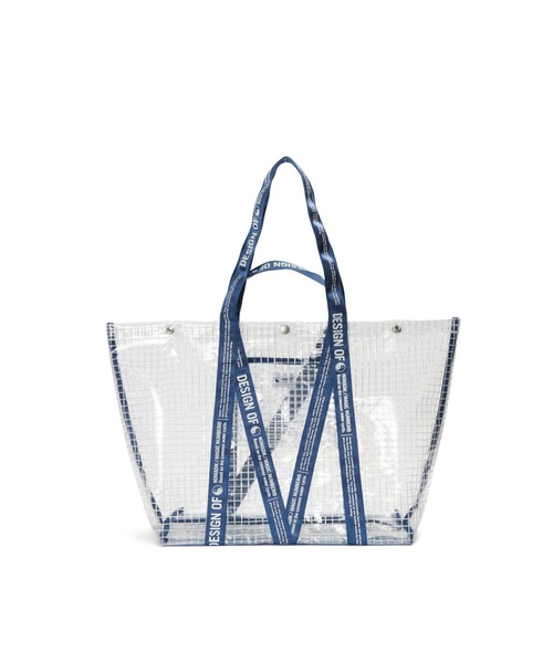 MAGIC NUMBER（マジック ナンバー）の「【MAGIC NUMBER】NOMADIK×MAGIC NUMBER CLEAR TOTE（トートバッグ・メンズ・ホワイト/ブルー・FREE）」の2枚目の写真