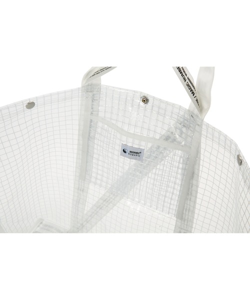 MAGIC NUMBER（マジック ナンバー）の「【MAGIC NUMBER】NOMADIK×MAGIC NUMBER CLEAR TOTE（トートバッグ・メンズ・ホワイト/ブルー・FREE）」の7枚目の写真