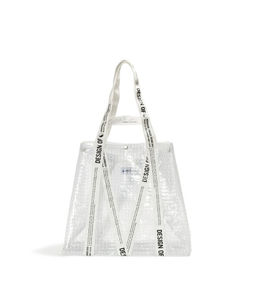 MAGIC NUMBER（マジック ナンバー）の「【MAGIC NUMBER】NOMADIK×MAGIC NUMBER CLEAR TOTE（トートバッグ・メンズ・ホワイト/ブルー・FREE）」の10枚目の写真