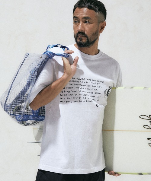 MAGIC NUMBER（マジック ナンバー）の「【MAGIC NUMBER】NOMADIK×MAGIC NUMBER CLEAR TOTE（トートバッグ・メンズ・ホワイト/ブルー・FREE）」の11枚目の写真