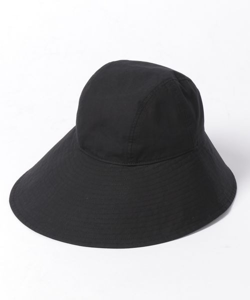 LOWRYS FARM（ローリーズファーム）の「撥水バケットＨＡＴ　261394（ハット・レディース・ブラック/グリーン・FREE）」の4枚目の写真