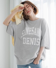 coca（coca） | ビッグシルエットプリントロゴプルオーバー(Tシャツ/カットソー)