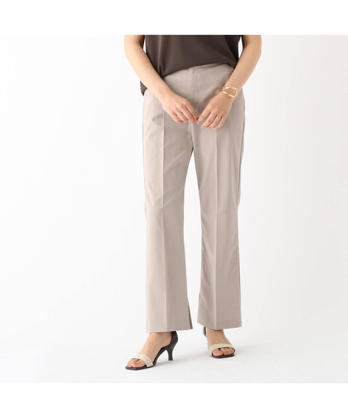 OPAQUE.CLIP(オペークドットクリップ)の「◆ウーリッシュトロピカル フレアパンツ【WEB限定サイズ】(その他パンツ・レディース・ブラック/ブルー/ライトベージュ・40/38/42/36/34)」の6枚目の写真