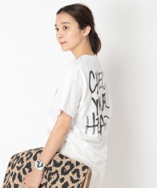 GOOD SPEED(グッドスピード)の「GOOD SPEED / バックロゴT(Tシャツ/カットソー・レディース・ホワイト・フリー)」の6枚目の写真