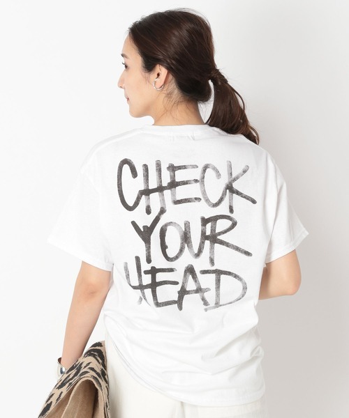 GOOD SPEED(グッドスピード)の「GOOD SPEED / バックロゴT(Tシャツ/カットソー・レディース・ホワイト・フリー)」の7枚目の写真