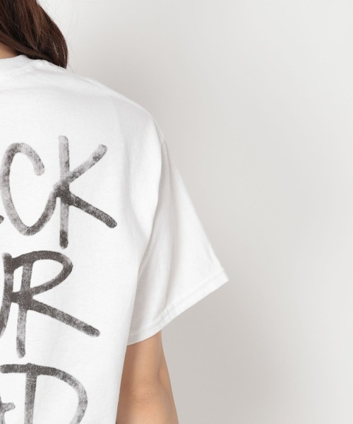 GOOD SPEED(グッドスピード)の「GOOD SPEED / バックロゴT(Tシャツ/カットソー・レディース・ホワイト・フリー)」の11枚目の写真