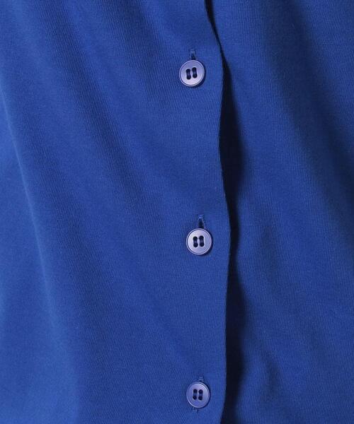 agnes b.（アニエスベー）の「J000 CHEMISE コットンジャージシャツ（シャツ/ブラウス・レディース・ブルー系その他・1/2/3）」の6枚目の写真