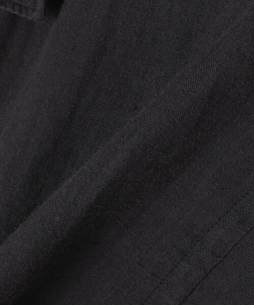 SHIPS（シップス）の「SHIPS: エアリー ラミー ガーメントダイ レギュラーカラーシャツ S/S（シャツ/ブラウス・メンズ・ライトグレー/ブラック/ネイビー/オリーブ・SMALL/MEDIUM/LARGE/X-LARGE）」の17枚目の写真