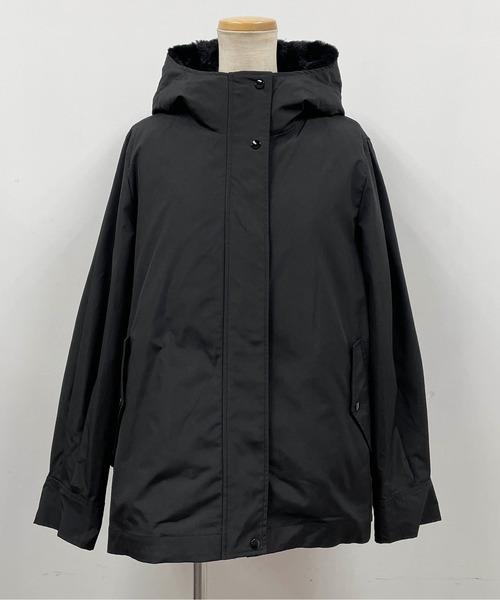 LUGIVA(ルギヴァ)の「ボアライナー付きマウンテンパーカー(マウンテンパーカー・レディース・オフホワイト/ブラック/カーキ・M)」の9枚目の写真