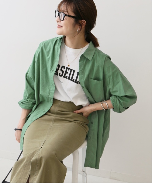 SLOBE IENA（スローブイエナ）の「製品染めシャツ（シャツ