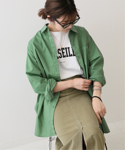 SLOBE IENA（スローブイエナ）の「製品染めシャツ（シャツ