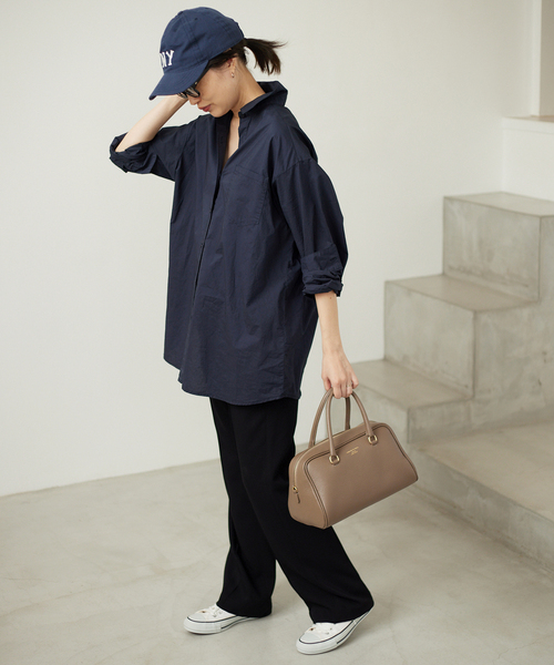 ⭐︎人気アイテム⭐︎slobeiena 製品染めシャツ SLOBE IENA（スローブイエナ）の「製品染めシャツ（シャツ