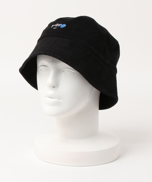 ALAND（エーランド）の「【UNISEX】ALAND／NEW FISH ロゴバケハ　2349511（ハット・レディース・ブラック/ベージュ/ネイビー/グリーン・FREE）」の2枚目の写真