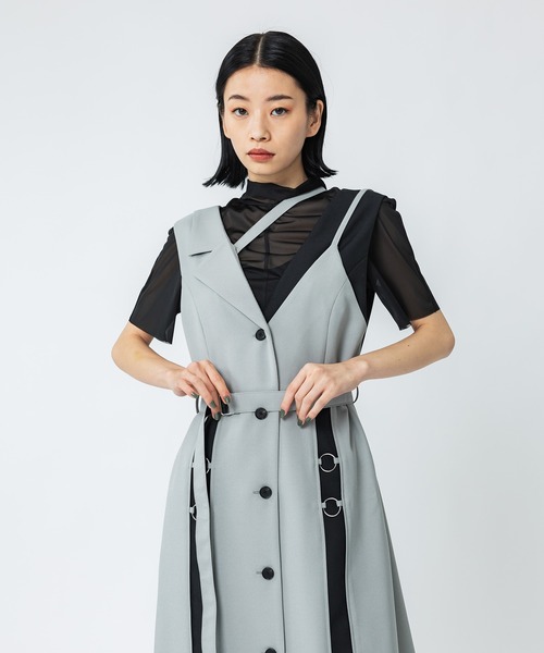 united tokyo レイヤーキャミソールジャンスカ UNITED TOKYO（ユナイテッドトウキョウ）の「レイヤー