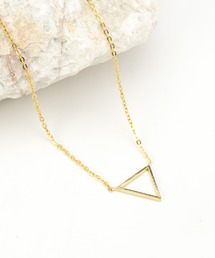 amp japan（アンプジャパン）の「【別注】ZOZO限定「amp japan/アンプジャパン」トライアングルネックレス - ゴールド（ネックレス）」