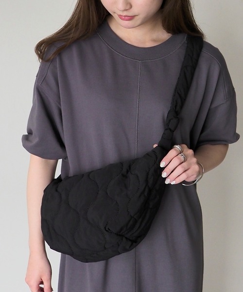 Riberry（リベリー）の「キルティングミニショルダーバッグ（ショルダーバッグ・レディース・アイボリー/ブラック/カーキ/イエロー/ベージュ・FREE）」の22枚目の写真