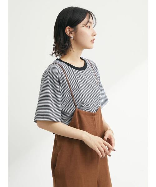 Green Parks(グリーンパークス)の「ゆったりサロペット(サロペット/オーバーオール・レディース・ブラック/ブラウン・FREE)」の16枚目の写真