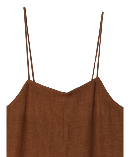 Green Parks(グリーンパークス)の「ゆったりサロペット(サロペット/オーバーオール・レディース・ブラック/ブラウン・FREE)」の21枚目の写真