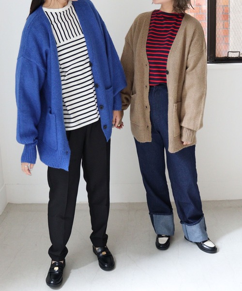 DONOBAN（ドノバン）の「ロールアップデニム（デニムパンツ・レディース・ダークインディゴブルー・F）」の9枚目の写真