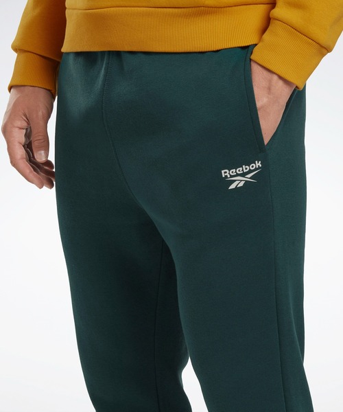 Reebok(リーボック)の「 アイデンティティ フリース ジョガー / Identity Fleece Jogger /(スウェットパンツ・メンズ・グレー/ブラック/グリーン/ネイビー・MEDIUM/X-LARGE/XXX-LARGE/SMALL/LARGE/X-SMALL/XX-LARGE)」の10枚目の写真