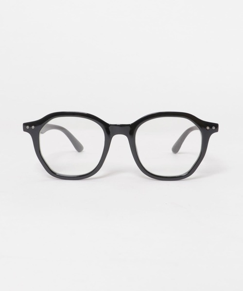 SMELLY（スメリー）の「オクタゴンフレームダテメガネ（メガネ・レディース・ブラウン/ブラック・-）」の15枚目の写真