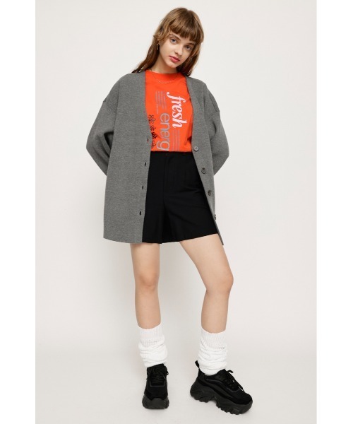 SLY(スライ)の「FRESH ENERGY T/SH フレッシュエナジー Tシャツ(Tシャツ/カットソー・レディース・ホワイト/ブラック/オレンジ・FREE)」の17枚目の写真