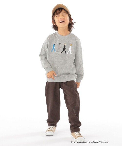 SHIPS（シップス）の「SHIPS KIDS:100～130cm / ＜家族おそろい＞【THE BEATLES（ザ・ビートルズ）】スウェット（Tシャツ/カットソー・キッズ・ベージュ/グレー/ネイビー/イエロー系その他2・130/120/110/100）」の7枚目の写真