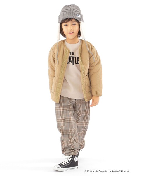 SHIPS（シップス）の「SHIPS KIDS:100～130cm / ＜家族おそろい＞【THE BEATLES（ザ・ビートルズ）】スウェット（Tシャツ/カットソー・キッズ・ベージュ/グレー/ネイビー/イエロー系その他2・130/120/110/100）」の10枚目の写真